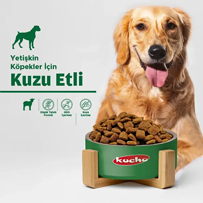Kucho Adult Dog Lamb 100 gr x 5 Adet Kuzu Etli Yetişkin Köpek Maması