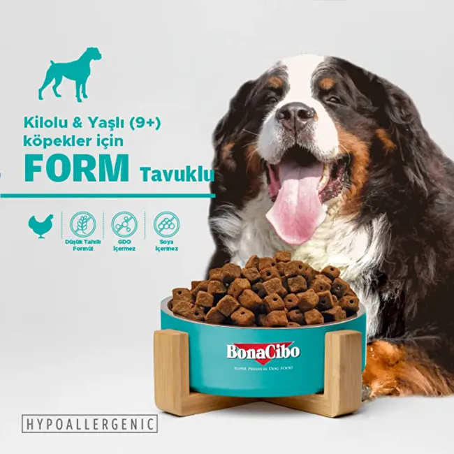 BonaCibo Adult Dog Form 4 Kg Form Yetişkin Köpek Maması