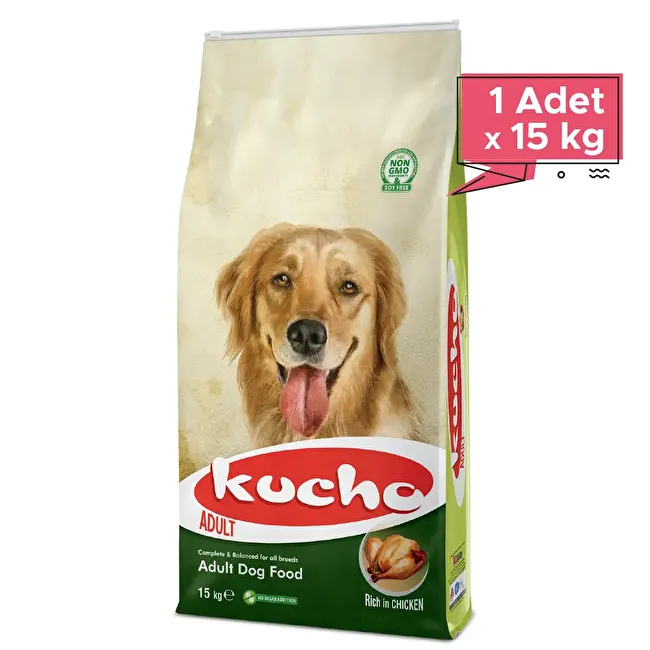 Kucho Adult Dog 15 Kg Tavuklu Yetişkin Köpek Maması