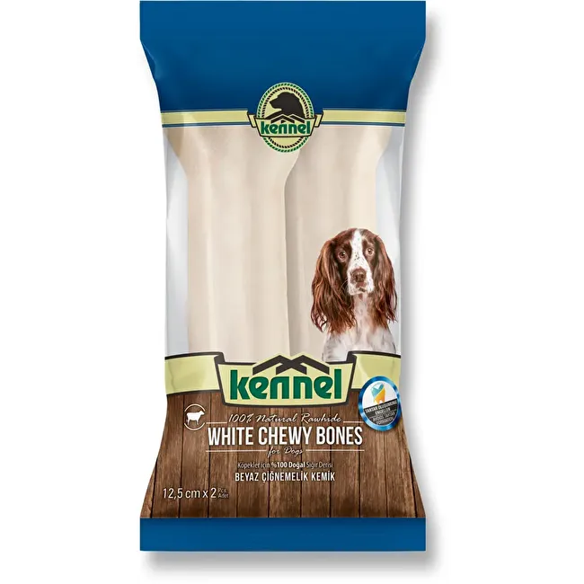 Kennel White Chewy Bones 12.5 cm (2 li) x 3 Paket